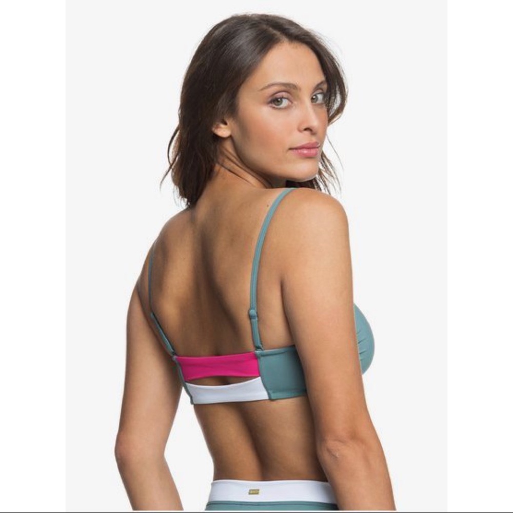 🔆 Roxy Swim in Love Bandeau Bikini Top - Picture 6 of 8